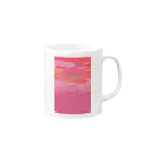 elliのサーモンピンクの街で Mug :right side of the handle