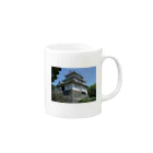 田中民生のCastle of Odawara Mug :right side of the handle