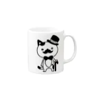 そらの紳士ねこ Mug :right side of the handle