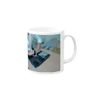 たかやなぎのMacBookProのメモリを増設する男 Mug :right side of the handle