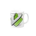 kmdsbngのVim Mug :right side of the handle