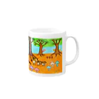 ユリスの森のピクニック Mug :right side of the handle