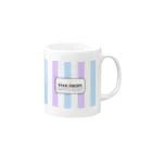 STAR DROPSのなにやら可愛げな様子 Mug :right side of the handle