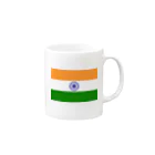 インドビザセンターのインド国旗 Mug :right side of the handle