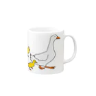 ramuneのあひる Mug :right side of the handle