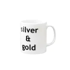 Lenのsilver & gold Mug :right side of the handle