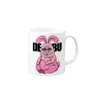 ＣａｃａｔｓのＤＥＢＵ Mug :right side of the handle