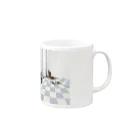 古屋智子（TomokoFuruya）の個展「気配」ポスター＆原画 Mug :right side of the handle