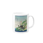 和もの雑貨 玉兎の画図 百鬼夜行・陰『河童』 彩色版【浮世絵・妖怪】 Mug :right side of the handle