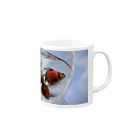 ふくろ金魚のふくろ金魚１３ Mug :right side of the handle