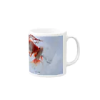 ふくろ金魚のふくろ金魚１４ Mug :right side of the handle