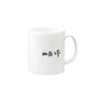 teraokaの運動方程式 Mug :right side of the handle