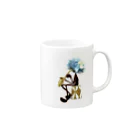 Atelier Maajoのciribiribin-sax Mug :right side of the handle