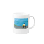 ツルマルデザインのmusician isao-san Mug :right side of the handle