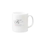 オリジナル看板の『かのや』のかのや Mug :right side of the handle