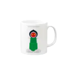 GubbishのThe Flatwoods Monster Mug :right side of the handle