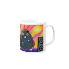 猫村哲のどぶねずみのリンダ単独ライブ Mug :right side of the handle