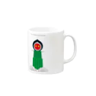 GubbishのThe Flatwoods Monster Mug :right side of the handle