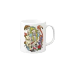 Cɐkeccooの不思議の国のアリス‐手描き風Vrカラー Mug :right side of the handle