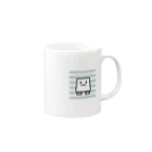 ZIPPLEのSIMPMAN Mug :right side of the handle