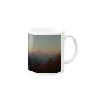 Giginoの日本の山 Mug :right side of the handle