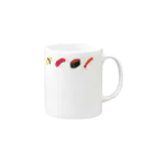 junのSUSHI Mug :right side of the handle