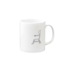 Yumemisetaroの肘掛け椅子人間 Mug :right side of the handle