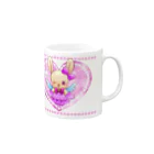 hirokaのAlexandrite June Mug :right side of the handle