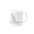 moqのあわになっても Mug :right side of the handle