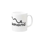 Mt.pajamandのMt.pajamand Mug :right side of the handle