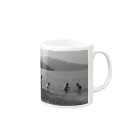 Tadakuni TaniのBig Sea Mug :right side of the handle