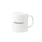 ゆんゆんのタグマグ：footer Mug :right side of the handle