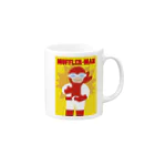 FRANCé CAKEのMUFFLER-MAN Mug :right side of the handle