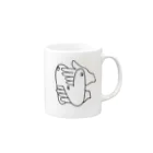 からてチョップシリーズのからてチョップN Mug :right side of the handle