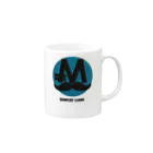 Monach(モナッチ)のモナコインおじさん Mug :right side of the handle