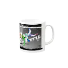 ハエポ・ハイジのB-boy Mug :right side of the handle