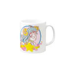 もーたんのしーぷちゃん きらきら Mug :right side of the handle