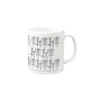 はるくいん文具店〜Laatikko∞Tのはな Mug :right side of the handle