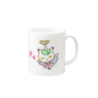 不思議なピクミーの『フシギなピクミー』エンジェル☆ユニミー Mug :right side of the handle