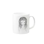 小高まあなの瞳を閉じて Mug :right side of the handle