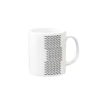 patongpapaのボーダーコリードット Mug :right side of the handle