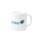 goodboulderingグッぼるのcrucrow Mug :right side of the handle