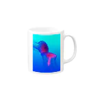 Mellow-Yoga-Lifeの恋 Mug :right side of the handle