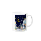 Bambridgeの真夏の夜の音 Mug :right side of the handle