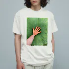 芸術家　ひらののヘナの手 オーガニックコットンTシャツ