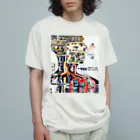 namasteの人間機械論 オーガニックコットンTシャツ