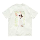 狩須磨セドリ おふぃしゃる グッズのフレンチブルドッグ Organic Cotton T-Shirt