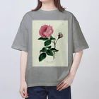 J. Jeffery Print Galleryのロサ・センティフォリア オーバーサイズTシャツ