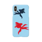 burnworks designの金魚（2匹） スマホケース