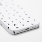 mmmのマンドリンを弾くカワウソ(カーキ) Smartphone Case :bottom edge